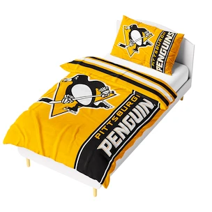 Official Merchandise  NHL Pittsburgh Penguins Belt 140x200/70x90 cm Ágynemű