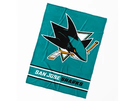 Official Merchandise NHL San Jose Sharks Essential 150x200 cm Pokróc