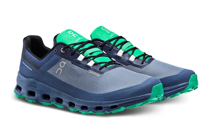 On Cloudvista Waterproof Metal/Denim  Férfi futócipő