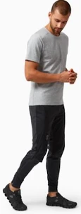 On  Running Pants Black Férfinadrág