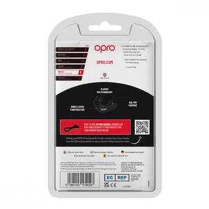 Opro  BRONZE Black Senior Fogvédő