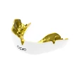 Opro  INSTANT CUSTOM FIT SOLIDS White/Gold Senior Fogvédő