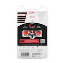 Opro  PLATINUM Black/Red/White Senior Fogvédő