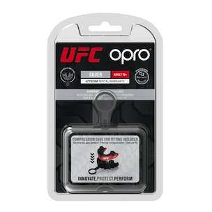 Opro  SILVER UFC Red/Black Senior Fogvédő