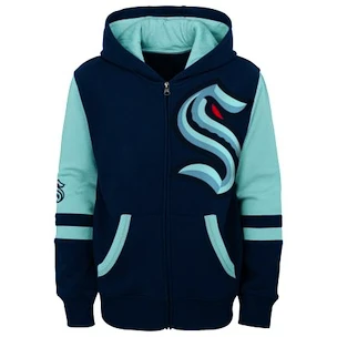Outerstuff  FACEOFF FULL ZIP FLEECE HOODIE SEATTLE KRAKEN     Gyerek-melegítőfelső
