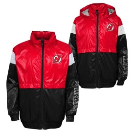 Outerstuff GOAL LINE STANCE FZ WINDBREAKE NEW JERSEY DEVILS Fiúdzseki