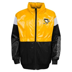 Outerstuff  GOAL LINE STANCE FZ WINDBREAKE PITTSBURGH PENGUINS Fiúdzseki XL