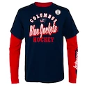 Outerstuff  TWO MAN ADVANTAGE 3 IN 1 COMBO COLUMBUS BLUE JACKETS Gyerekpóló S