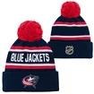 Outerstuff  WORDARK JACQUARD CUFF POM COLUMBUS BLUE JACKETS  Gyereksapka