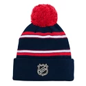 Outerstuff  WORDARK JACQUARD CUFF POM COLUMBUS BLUE JACKETS  Gyereksapka