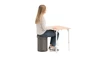 Outwell  Dawlish High Seat & Storage Grey Melange SS22 Összecsukható karosszék