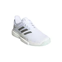 Pánská tenisová obuv adidas SoleCourt M Light Blue/White