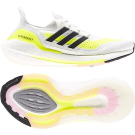 Pánské běžecké boty adidas  Ultraboost 21 bílé