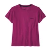 Patagonia  P-6 Logo Responsibili Star Pink Női póló