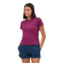 Patagonia  P-6 Logo Responsibili Star Pink Női póló