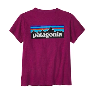 Patagonia  P-6 Logo Responsibili Star Pink Női póló