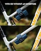 PEATY'S  Holdfast trail tool wrap - nightrider black (phf-ttw-nrb-25)  Vázra szerelhető táska