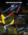 PEATY'S  Holdfast trail tool wrap - nightrider black (phf-ttw-nrb-25)  Vázra szerelhető táska