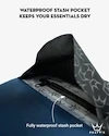 PEATY'S  Holdfast trail tool wrap - slate grey (phf-ttw-slt-25)  Vázra szerelhető táska