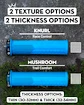 PEATY'S  Monarch knurl thick turquoise (pgm-knl-thk-trq-20)  Gripek