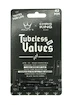 PEATY'S  X chris king (mk2) black tubeless valves 42mm (ptv2-42-blk-12)  Tubeless szelep