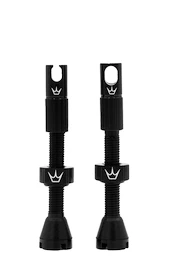 PEATY'S X chris king (mk2) black tubeless valves 42mm (ptv2-42-blk-12) Tubeless szelep