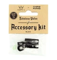 PEATY'S  X chris king (mk2) black tubeless valves accessory kit (ptv2-accs-blk-12)  Tubeless szelep