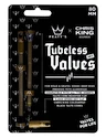 PEATY'S  X chris king (mk2) bourbon tubeless valves - 80mm (ptv2-80-brb-12)  Tubeless szelep