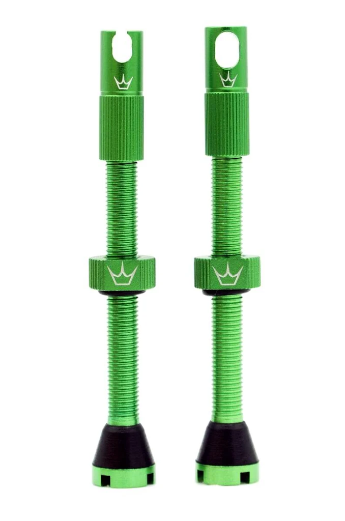 PEATY'S  X chris king (mk2) emerald tubeless valves 60mm (ptv2-60-emr-12)  Tubeless szelep