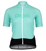 POC W's Essential Road Logo Jersey Fluorite Green női kerékpáros mez