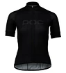 POC  W's Essential Road Logo Jersey Uranium Black Női kerékpáros mez