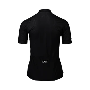 POC  W's Essential Road Logo Jersey Uranium Black Női kerékpáros mez