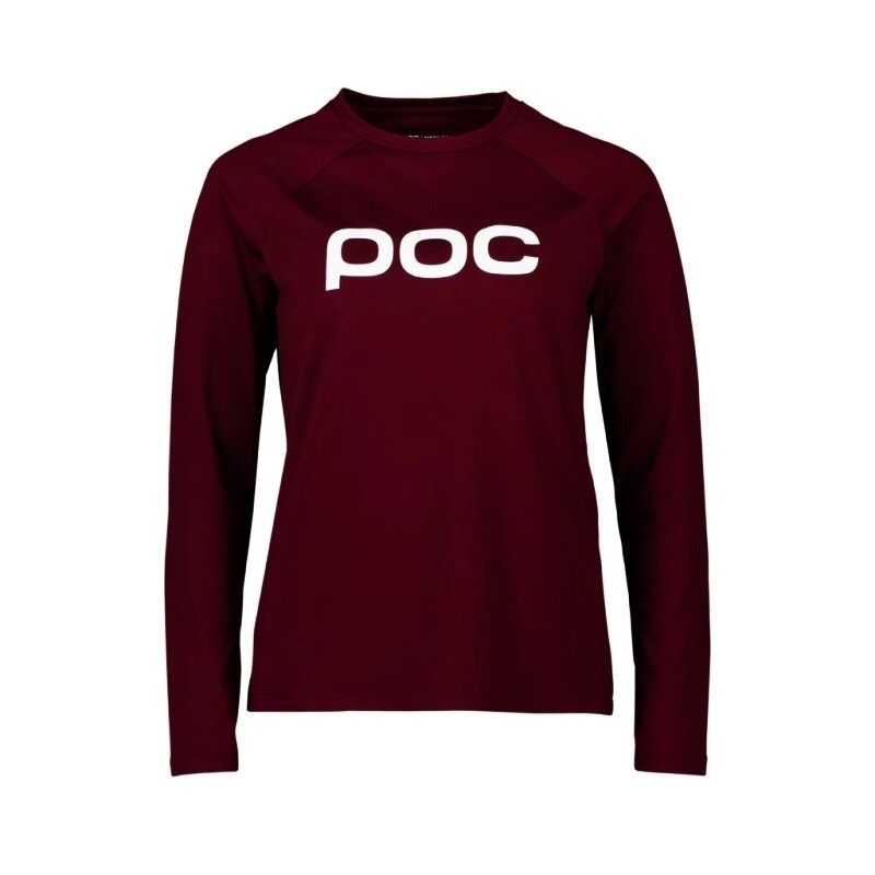 POC W'S Reform Enduro Jersey Propylene Red női kerékpáros mez