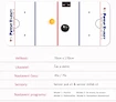 Potent Hockey  Super Power Shooting Pad  Jéghokiszett