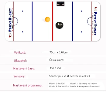 Potent Hockey  Super Power Shooting Pad  Jéghokiszett
