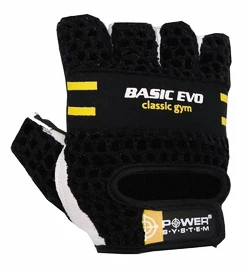 Power System Basic Evo Yellow Fitness kesztyű