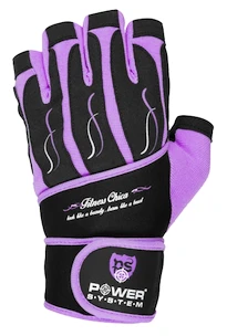 Power System  Chica Purple Női fitness kesztyű XS