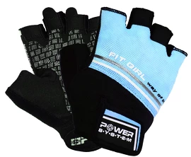 Power System Fit Girl Evo Blue Női fitness kesztyű
