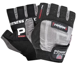 Power System Fitness Black/Gray Fitness kesztyű