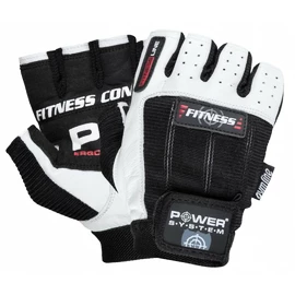 Power System Fitness Black/White Fitness kesztyű