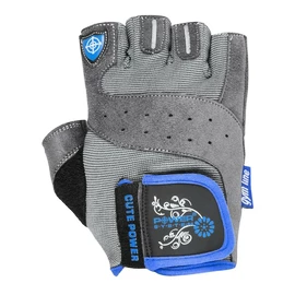 Power System Fitness Gloves Cute Power Blue