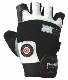 Power System Fitness Gloves Easy Grip fekete-fehér