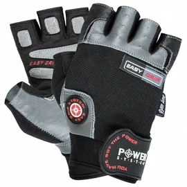 Power System Fitness Gloves Easy Grip Fekete-szürke