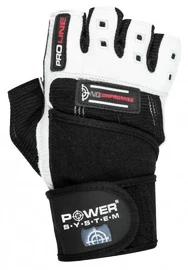 Power System Fitness Gloves No Compromise Fekete