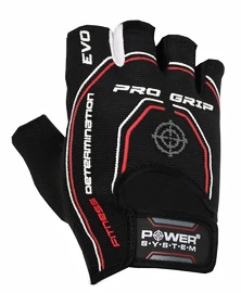 Power System Fitness Gloves Pro Grip Evo Fekete