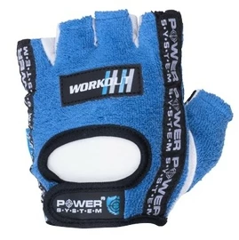 Power System Fitness Rukavice Workout Blue Fitness kesztyű
