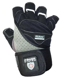 Power System Raw Power Black/Gray Fitness kesztyű