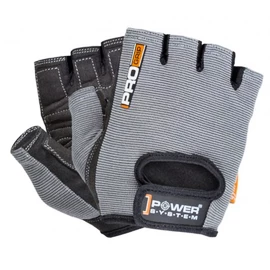 Power System Rukavice Pro Grip Gray Fitness kesztyű