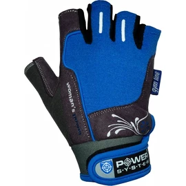Power System Womans Power Blue Női fitness kesztyű