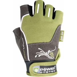 Power System Womans Power Green Női fitness kesztyű